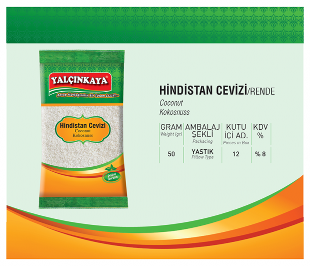 HİNDİSTAN CEVİZİ / RENDE